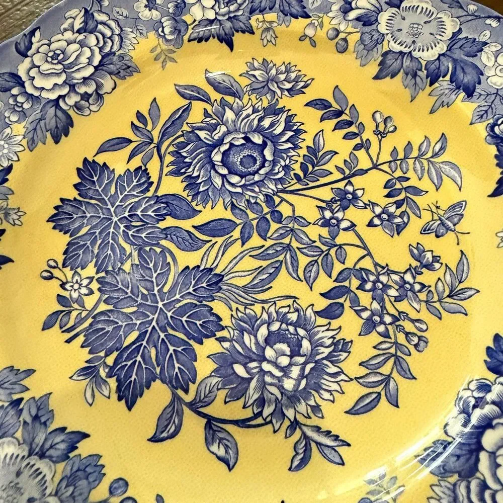 Spode Blue Room Garden Collection Jasmine Buffet Dessert Plate